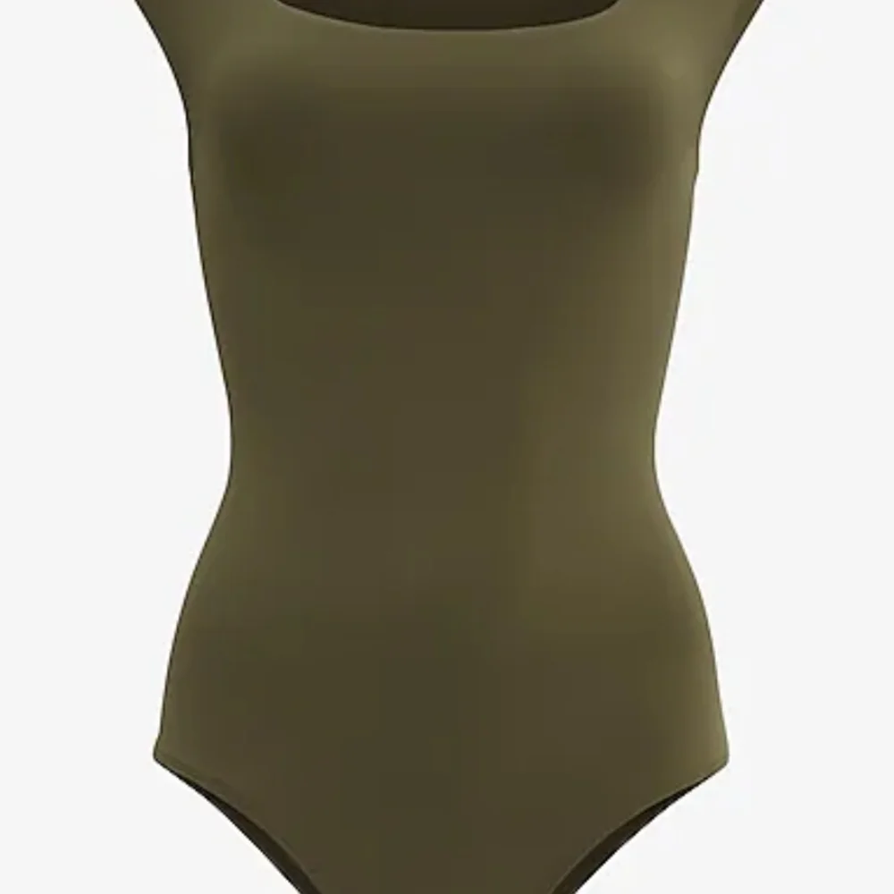 Body Contour High Compression Scoop Neck Cap Sleeve Bodysuit Xl - Picture 3 of 3